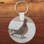 Pigeon-sleutelketen Sleutelhanger (Voorkant)