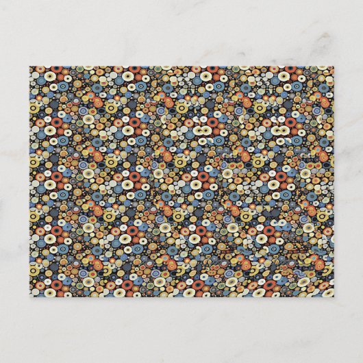 PIGEON Stereogram Magic Eye - Geen Envelop Briefkaart (Voorkant)