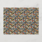 PIGEON Stereogram Magic Eye - No Envelope Briefkaart (Voorkant)