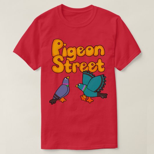 Pigeon Street T-shirt (Design voorkant)