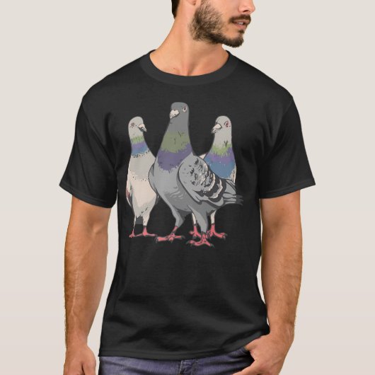 Pigeon T-shirt (Voorkant)