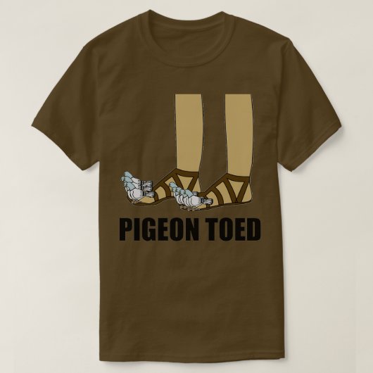 Pigeon Toed T-shirt (Design voorkant)