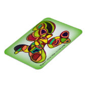 Pigeon Totem Magnet Magneet (Linkerzijde)