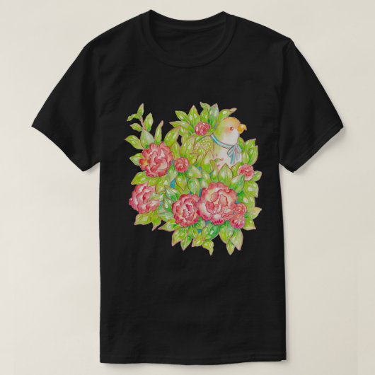 Pigeon vert bec pais classique 1 t-shirt (Design voorkant)