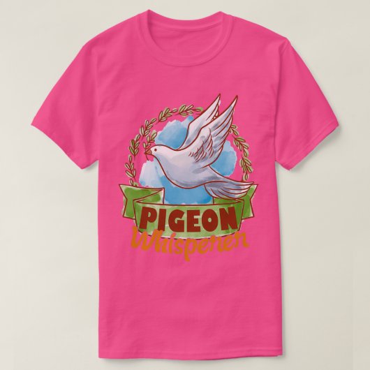 Pigeon Whisperer 1 T-shirt (Design voorkant)