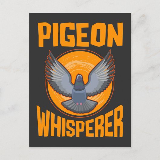Pigeon Whisperer Birdwatch Pigeon Owner Briefkaart (Voorkant)