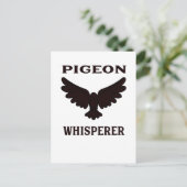 Pigeon Whisperer Briefkaart (Staand voorkant)