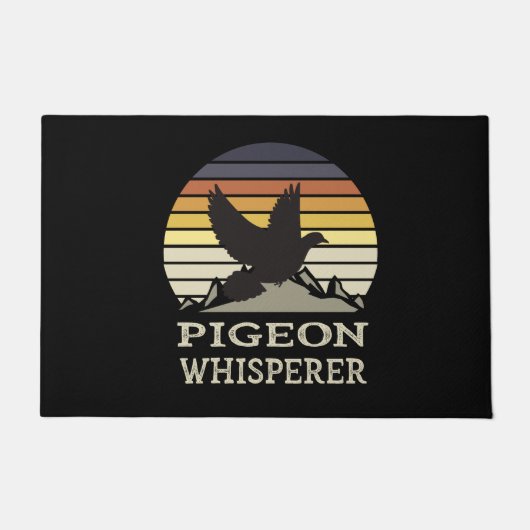 Pigeon Whisperer Deurmat (Voorkant)