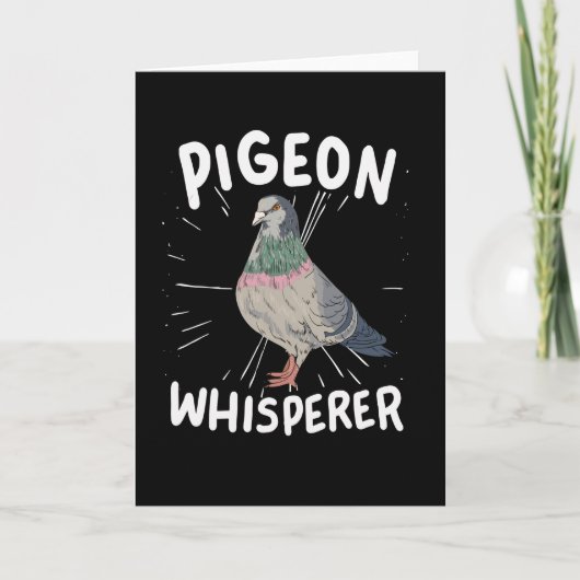 Pigeon Whisperer Kaart (Voorkant)