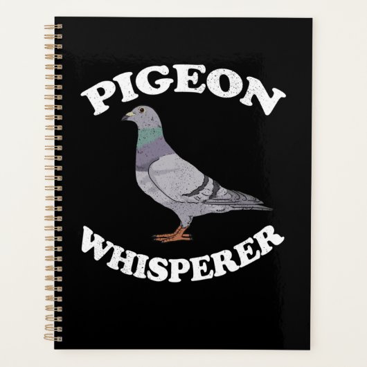 Pigeon Whisperer Pigeon Racing Gift Pigeon Planner (Voorkant)