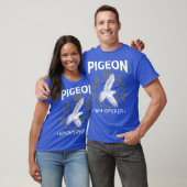 Pigeon Whisperer Pigeon T-shirt (Unisex)