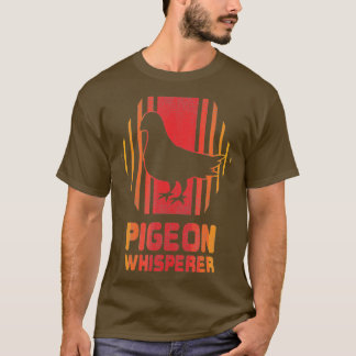 Pigeon Whisperer Retro 80s Style Gift T-shirt