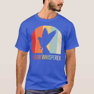 Pigeon Whisperer Retro voor een duif T-shirt