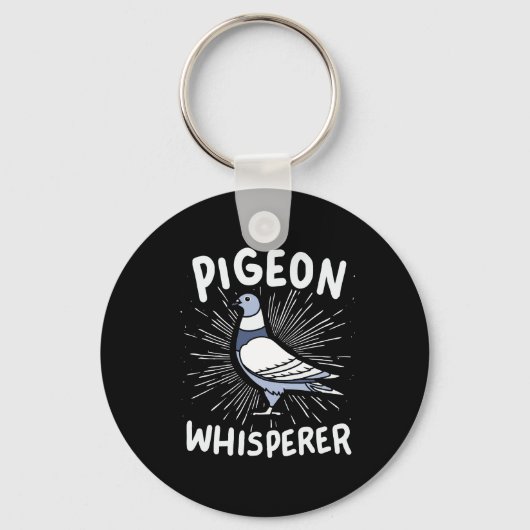 Pigeon Whisperer Sleutelhanger (Voorkant)