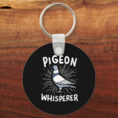 Pigeon Whisperer Sleutelhanger (Voorkant)