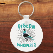 Pigeon Whisperer Sleutelhanger (Voorkant)