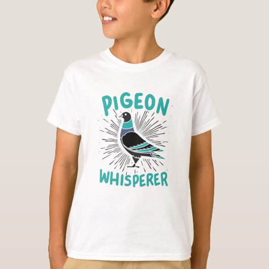 Pigeon Whisperer T-shirt (Voorkant)