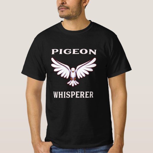 Pigeon Whisperer T-shirt (Voorkant)