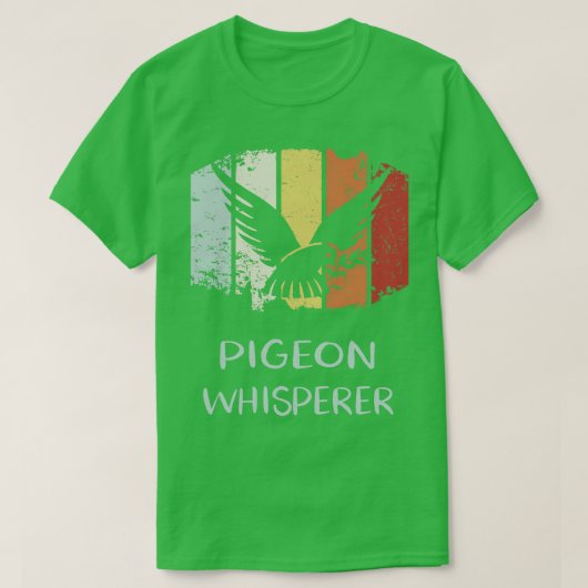 Pigeon Whisperer T-shirt (Design voorkant)