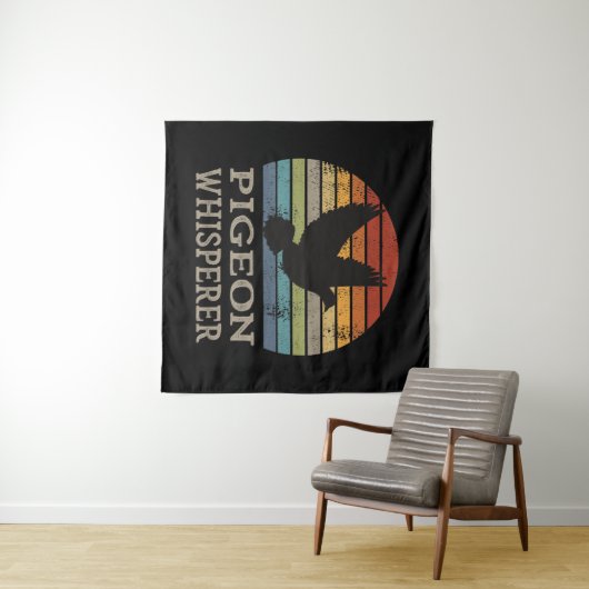 Pigeon Whisperer Wandkleed (In Situ (horizontaal))