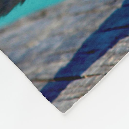 Pigeon With A View Fleece Deken (Hoek)