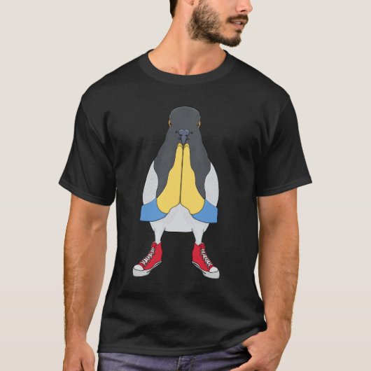 Pigeon with Shoes T-shirt (Voorkant)