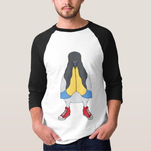 Pigeon with Shoes T-shirt (Voorkant)