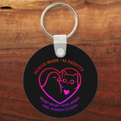 Pigeonne Crafts Logo v2 – Keychain (Achterkant)