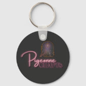 Pigeonne Crafts Logo v3 – Sleutelhanger (Voorkant)