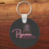 Pigeonne Crafts Logo v3 – Sleutelhanger (Voorkant)