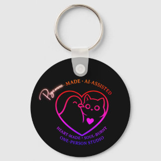 Pigeonne Crafts Logo v3 – Sleutelhanger