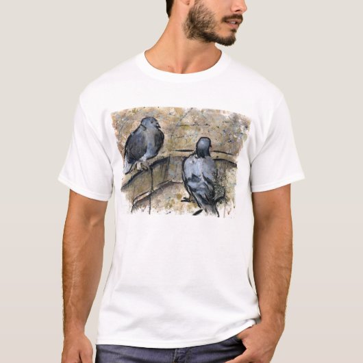 Pigeons #3 t-shirt (Voorkant)