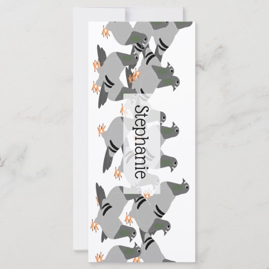 Pigeons Design Bladwijzer (Voorkant)