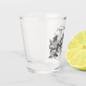 Pigeons Design Shot Glass Shot Glas (Links)
