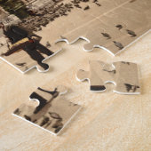 Pigeons in St. Mark's Square Venice Italië Legpuzzel (Zijkant)