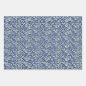 Pigeons in white and blue Rijksmuseum Amsterdam Inpakpapier Vel (Voorkant 3)