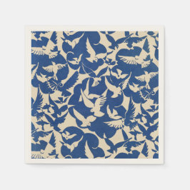 Pigeons in white and blue Rijksmuseum Amsterdam Servet