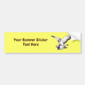 Pigeons Mating Bumpersticker (Voorkant)