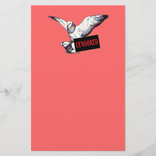 Pigeons Mating: Censored! Briefpapier