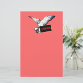 Pigeons Mating: Censored! Briefpapier (Staand voorkant)