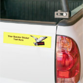 Pigeons Mating: Censored! Bumpersticker (Op Truck)