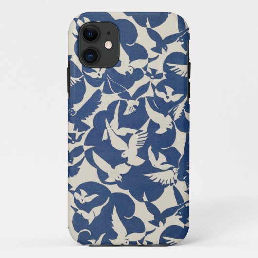 Pigeons Patroon Case-Mate iPhone Case (Achterkant)