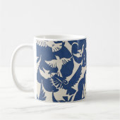 Pigeons Patroon Koffiemok (Links)