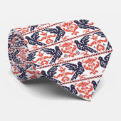 Pigeons-patroon Stropdas (Opgerold)