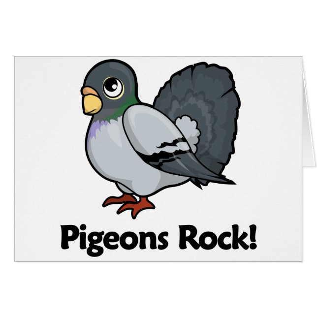 Pigeons Rock. (Voorkant Horizontaal)