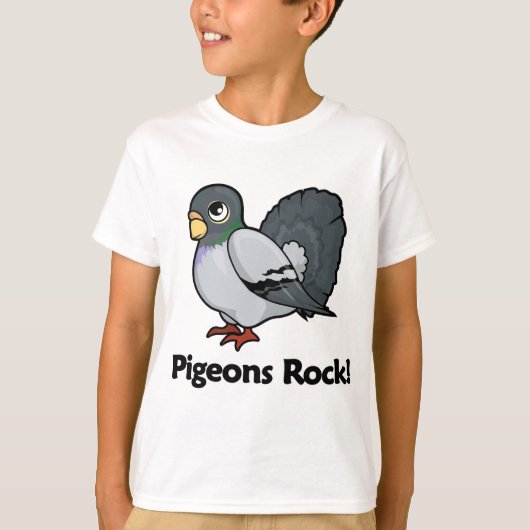 Pigeons Rock. T-shirt (Voorkant)