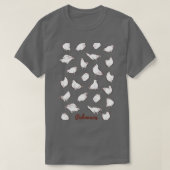 Pigeons wit t-shirt (Design voorkant)