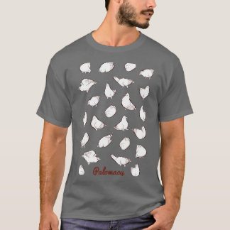 Pigeons wit t-shirt