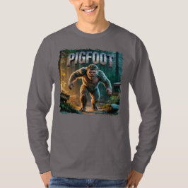 Pigfoot Fotografisch – Grote Varkensvoet Grappig E T-shirt