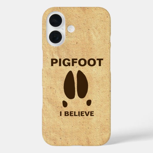 Pigfoot, geloof ik Case-Mate iPhone case (Achterkant)